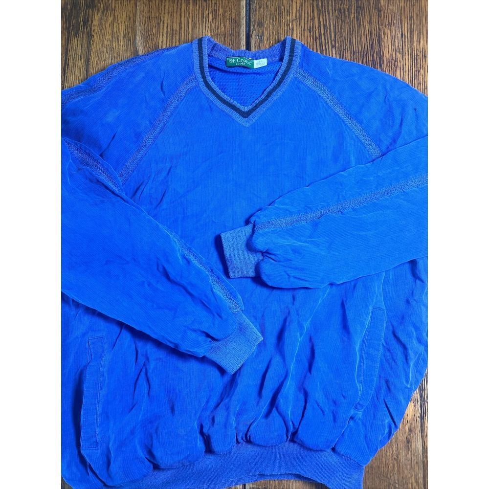 Vintage St Croix Golf Men's Pullover Jacket Men's XX Blue